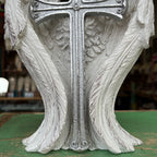 Standing Wings with Silver Cross