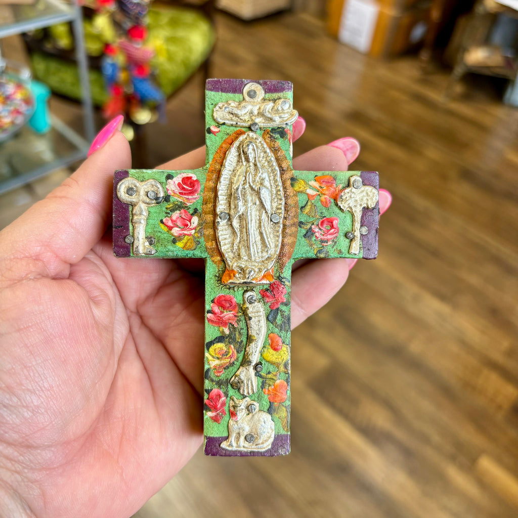 Small Milagros OLG Cross