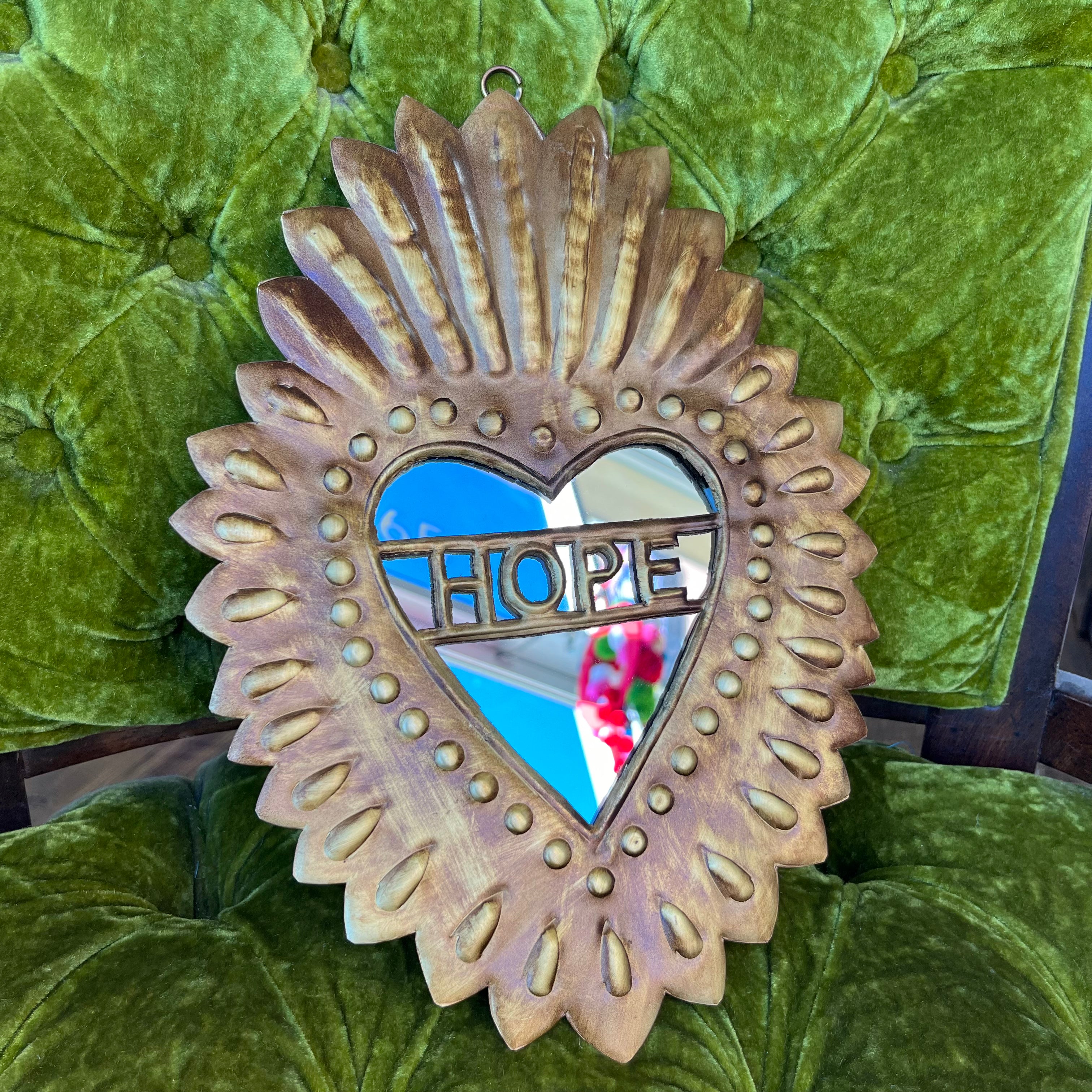 Faith, Hope and Love Sacred Heart Mirrors