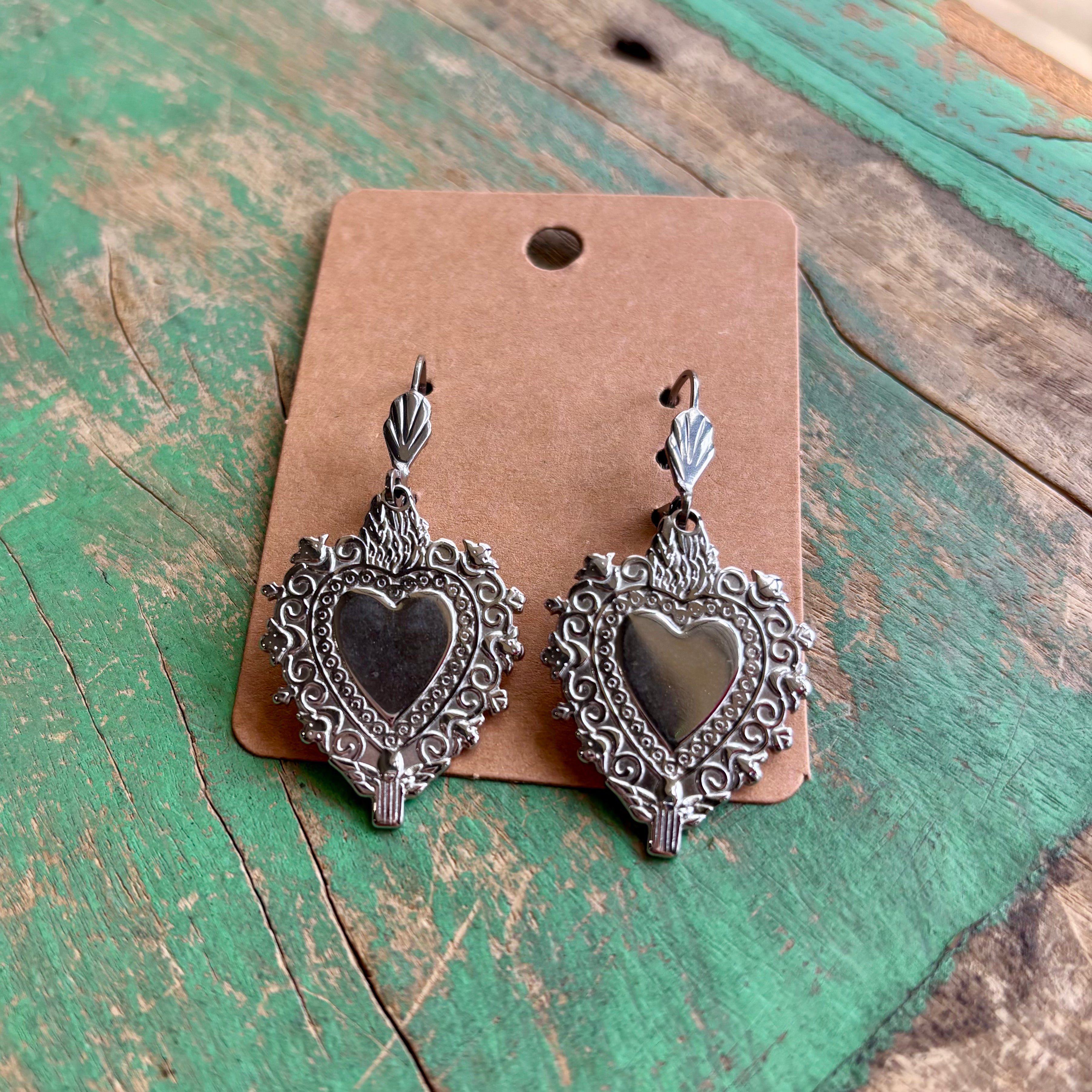 Sacred Heart Earrings