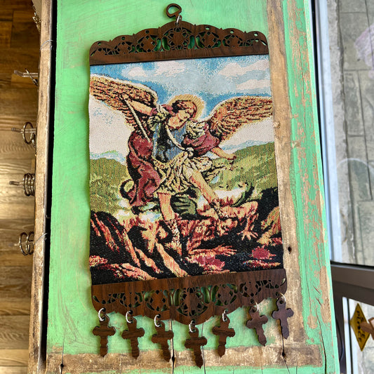 St Michael Hanging Tapestry