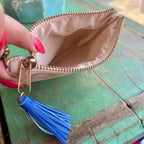 Anchor of HOPE Canvas Zipper Pouch