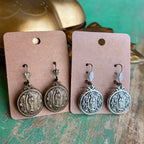 Bubble Virgencita Earrings