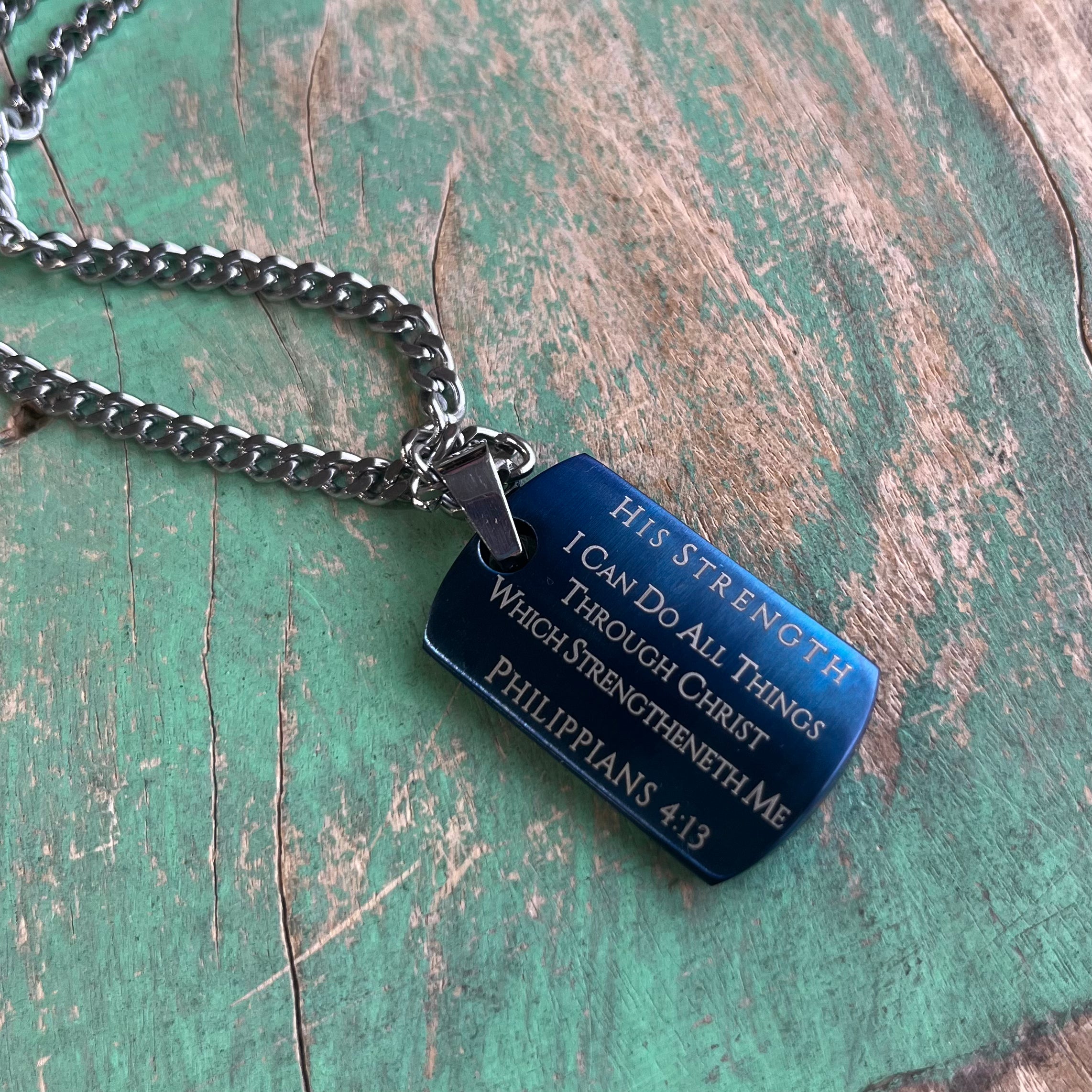 Guardian Blue 24" Necklace