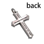 Crown of Thorns Cross 24” Necklace