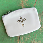 Vinyl Rosary Zipper Pouch
