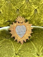 Tin Rays Sacred Heart Mirror