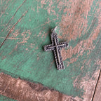 Sterling Silver Raised Cross