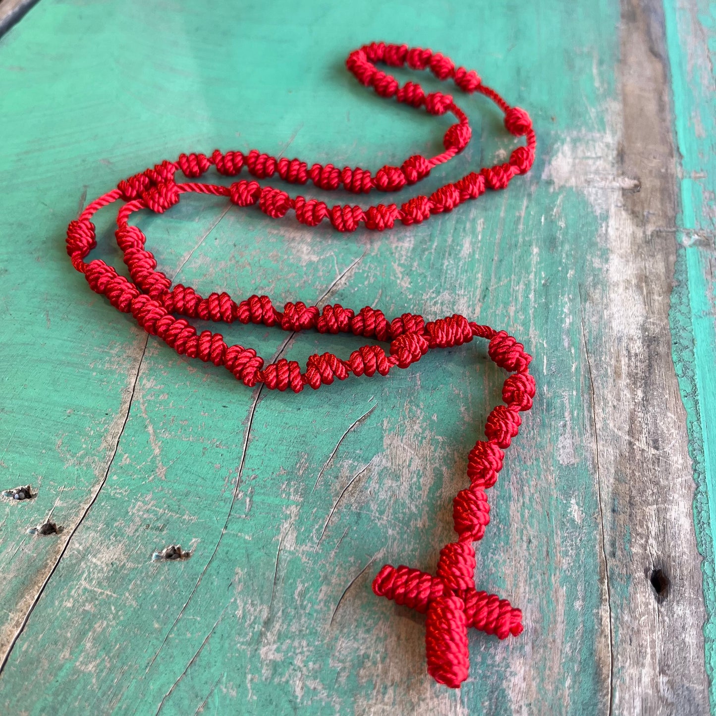 Knotted Cord Rosaries