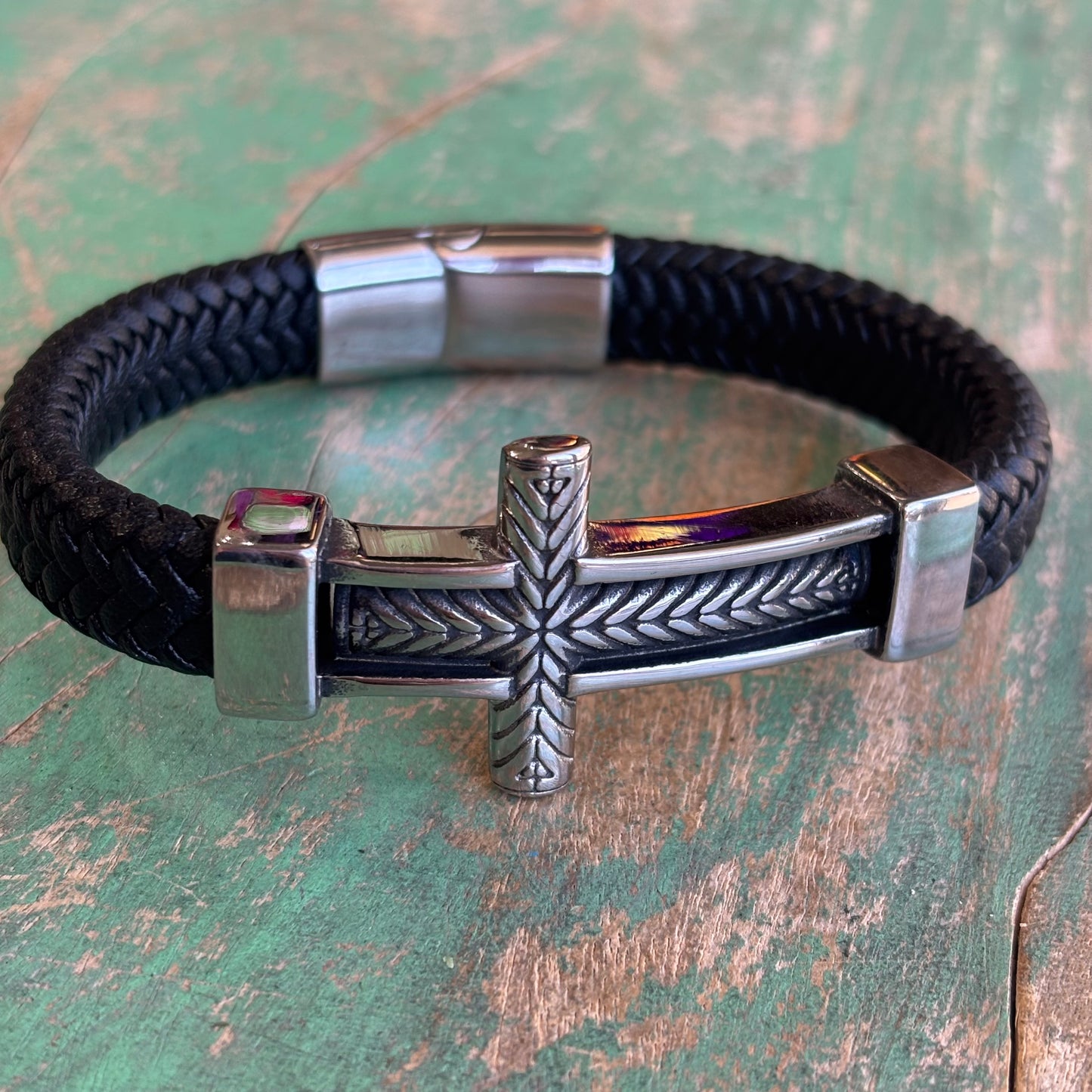Courage Cross Bracelet