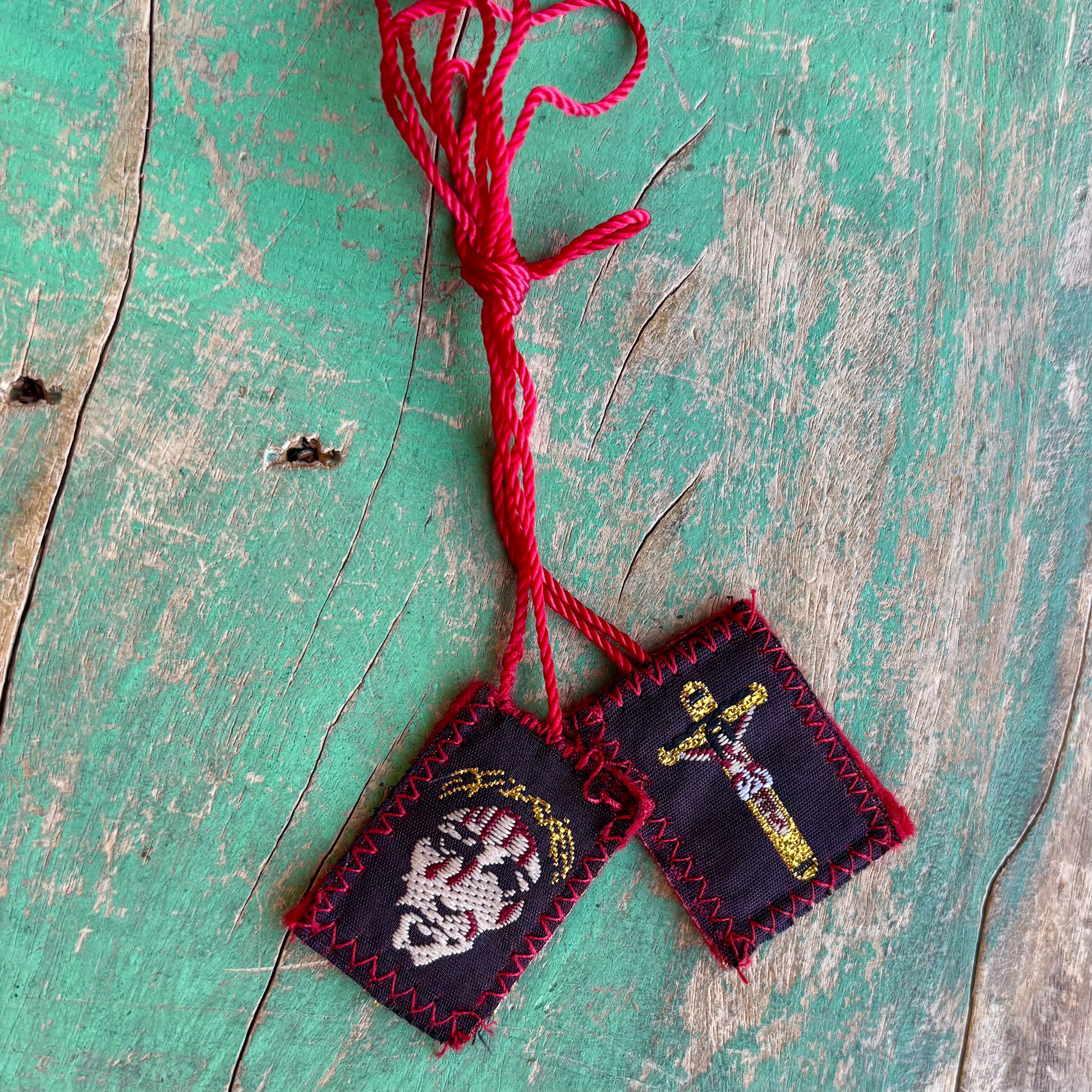 Precious Blood of Jesus Red Scapular