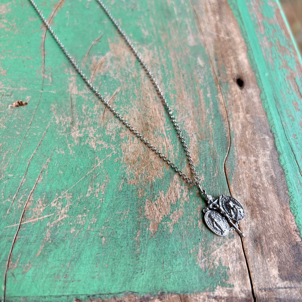 Sterling Silver Pardon Necklace