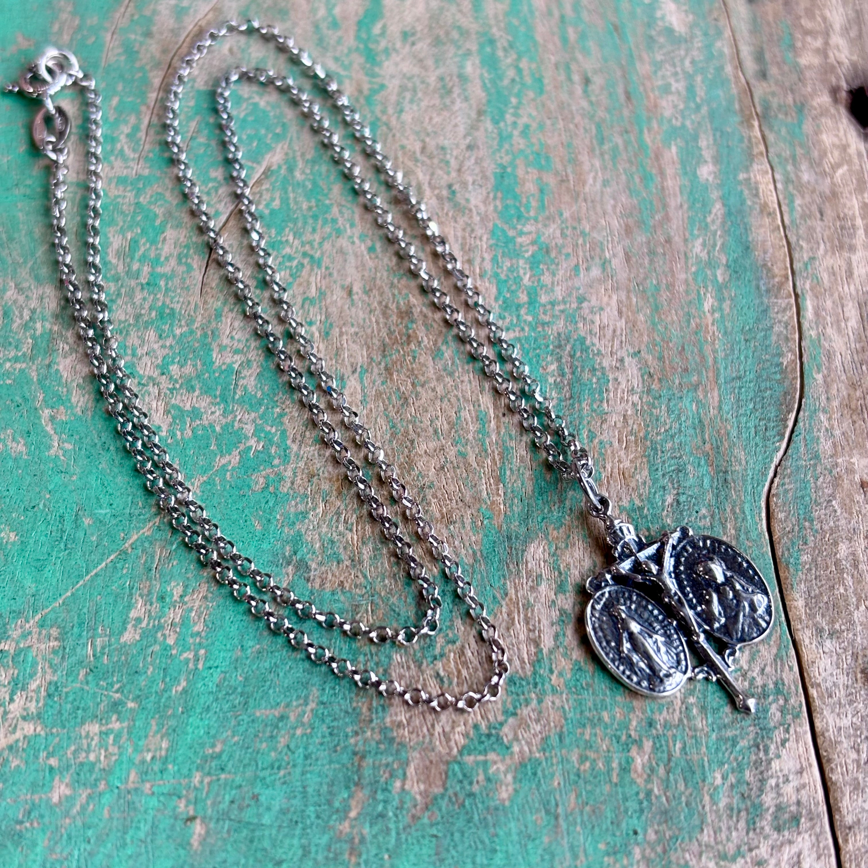 Sterling Silver Pardon Necklace
