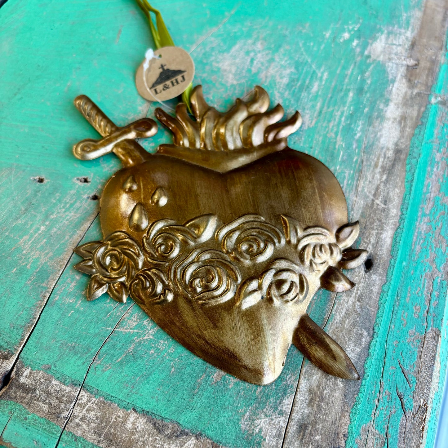 Hearts Of The Holy Family Ornament Set