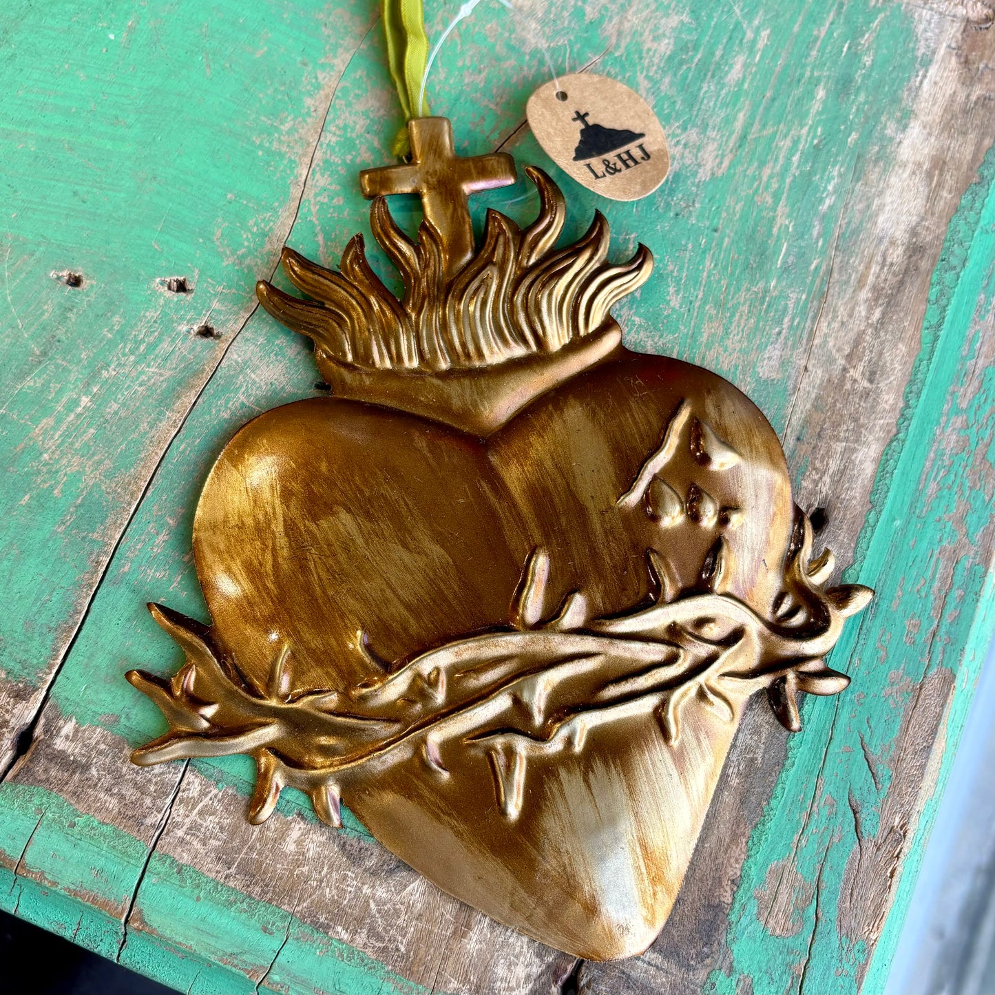 Hearts Of The Holy Family Ornament Set