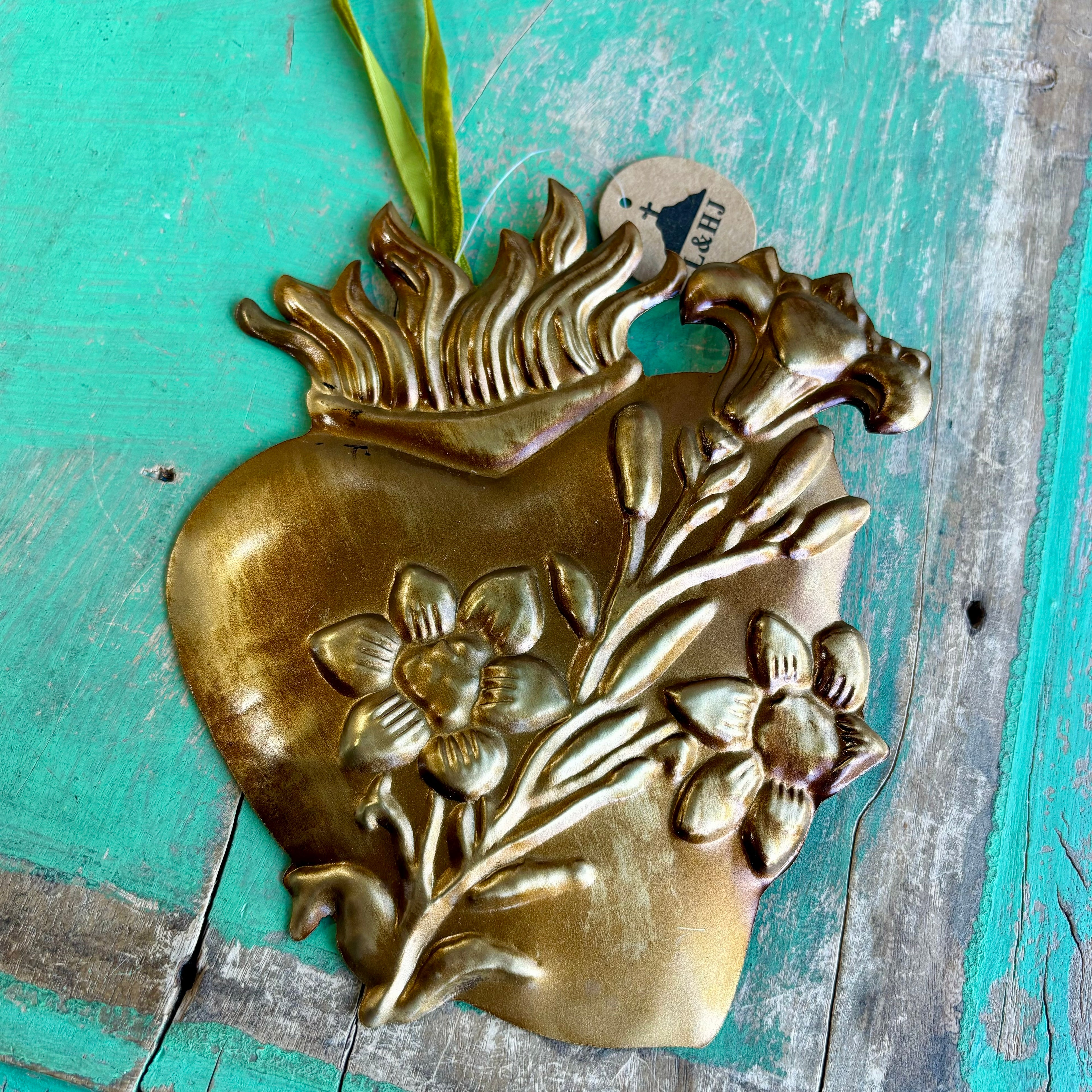 Hearts Of The Holy Family Ornament Set