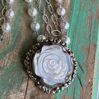 Lady's Rose Necklace, Bracelet or Earrings