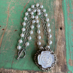 Lady's Rose Necklace, Bracelet or Earrings