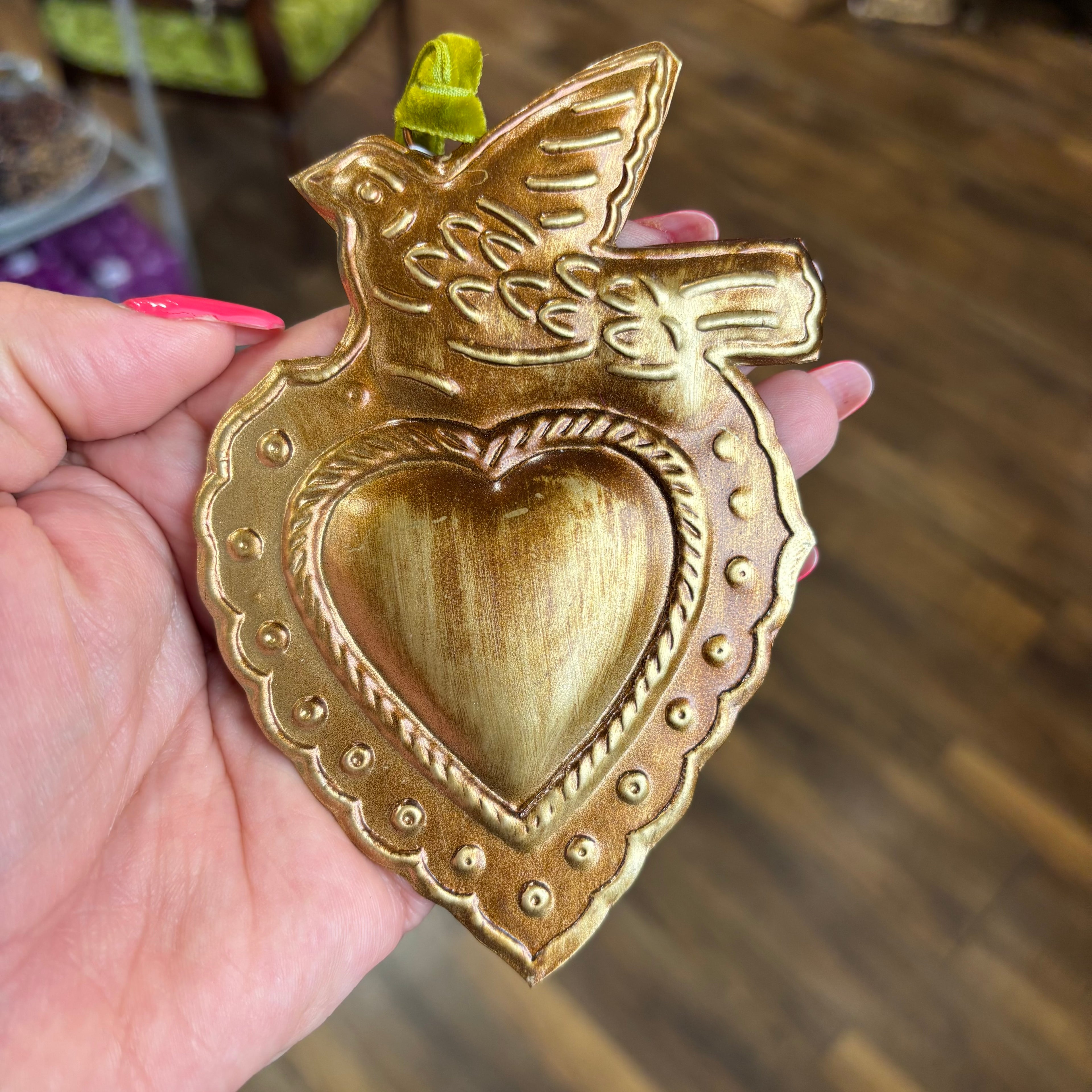 Holy Spirit Sacred Heart Ornament