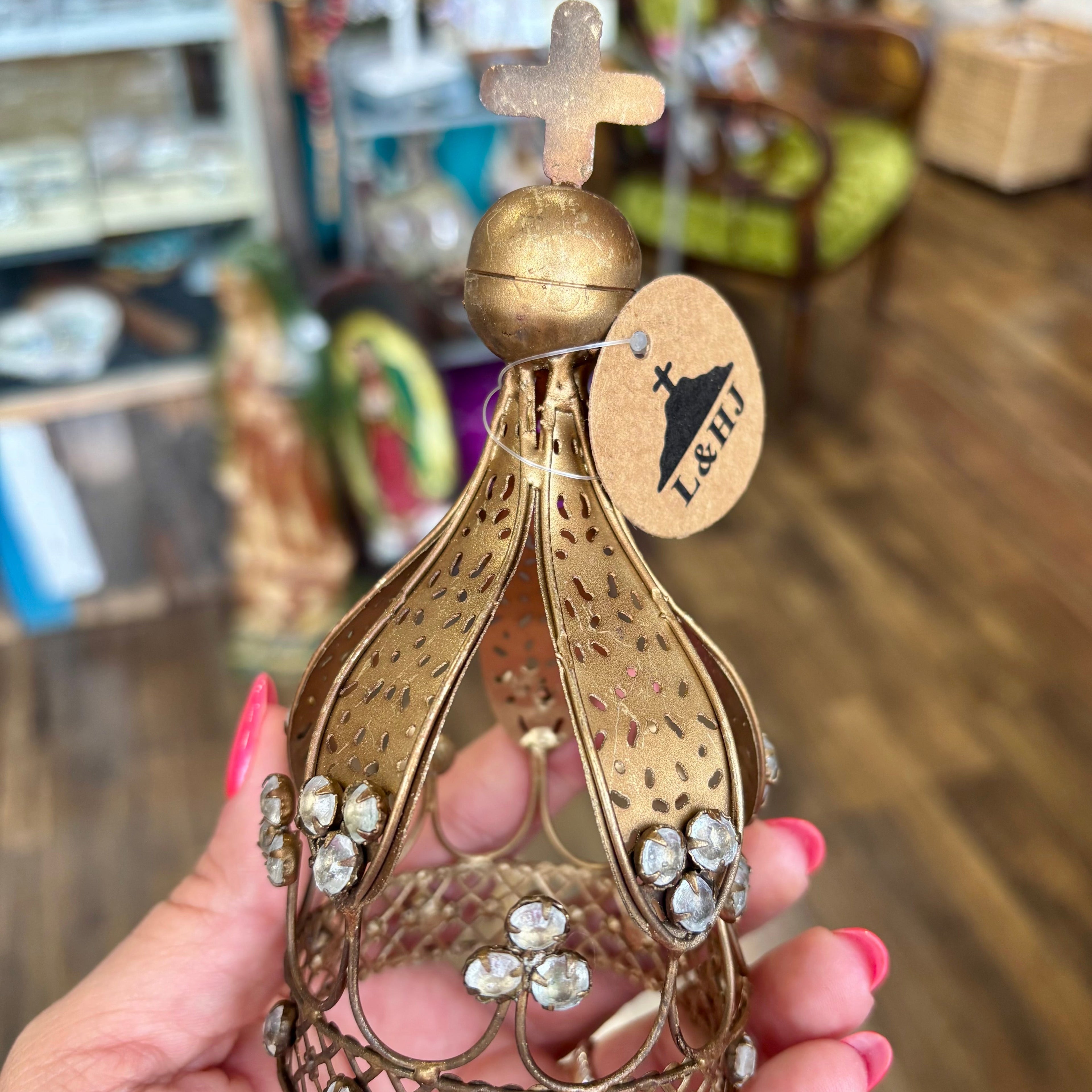 Fancy Crown Cross