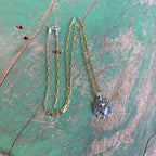 Sterling Silver Two Tone Paperclip Faith Necklaces