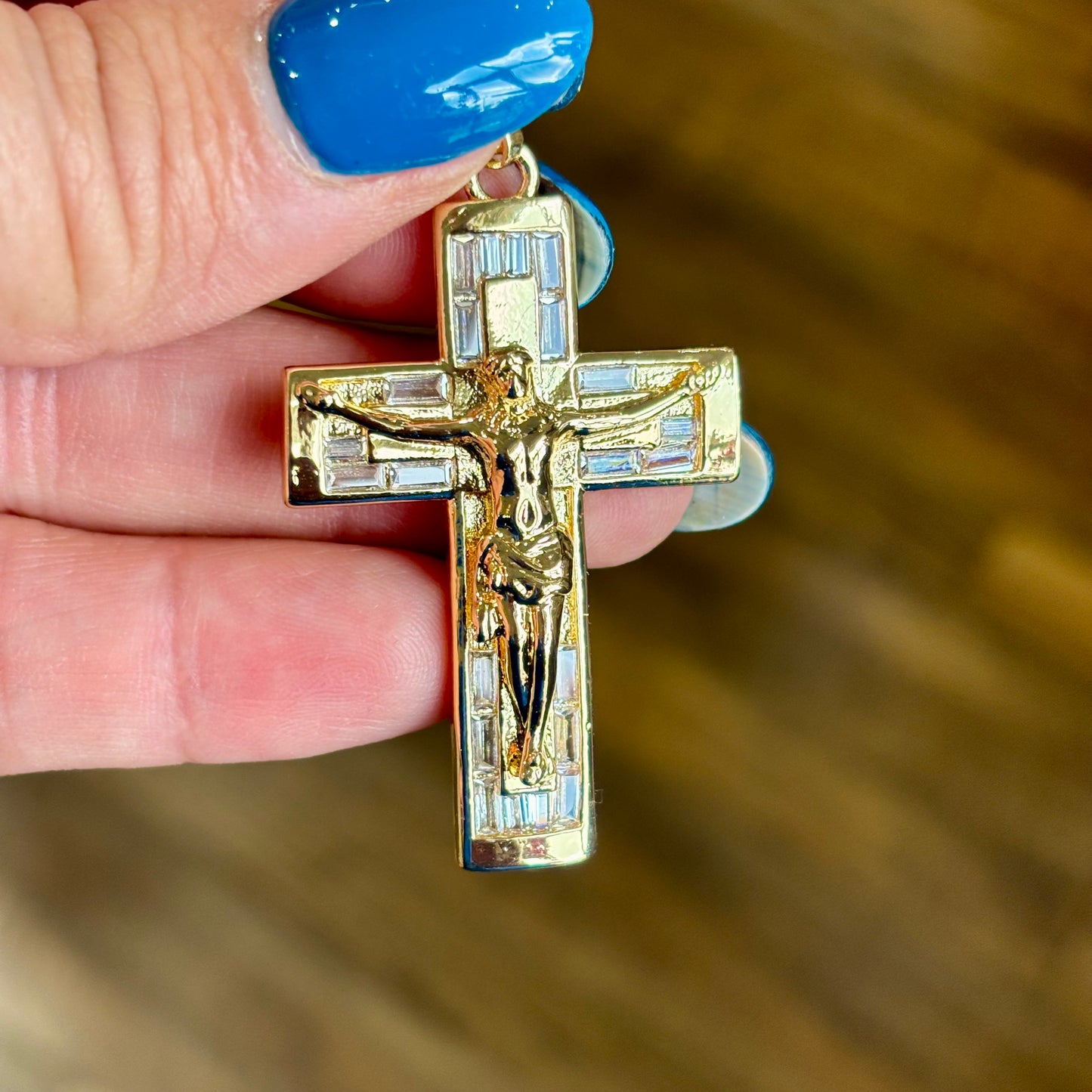 Big Gold Plated Pendants