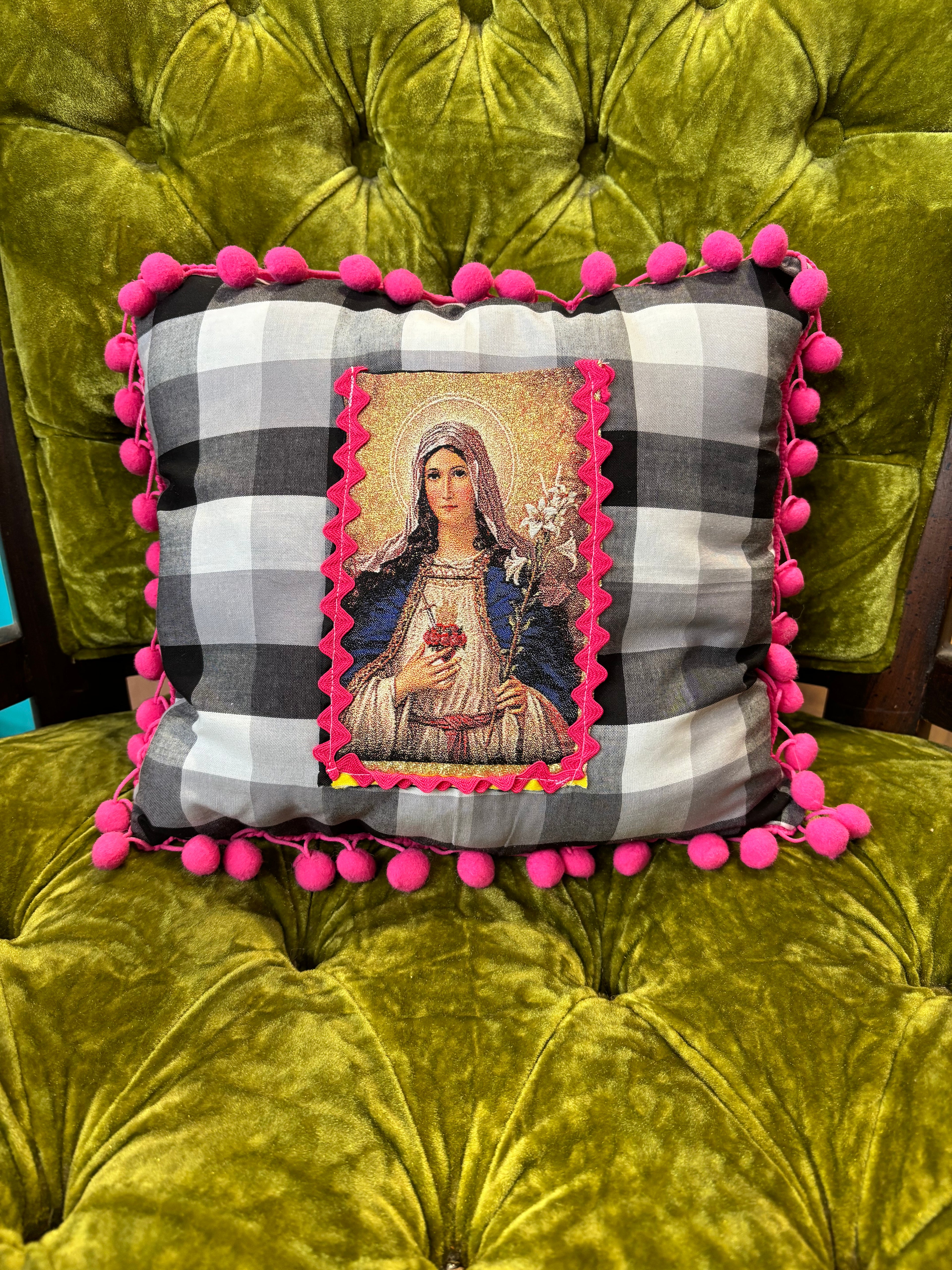 Saint Rosary Pillow