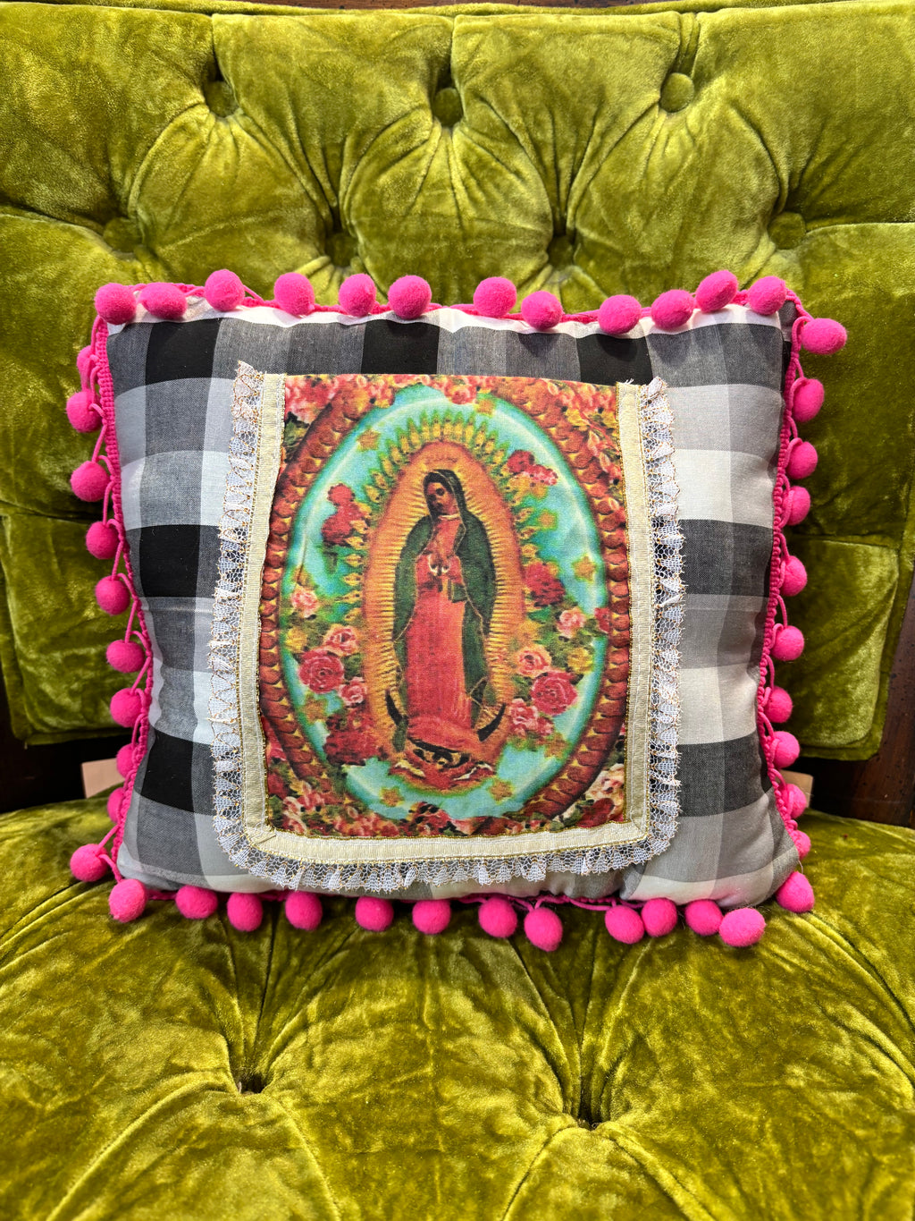Saint Rosary Pillow