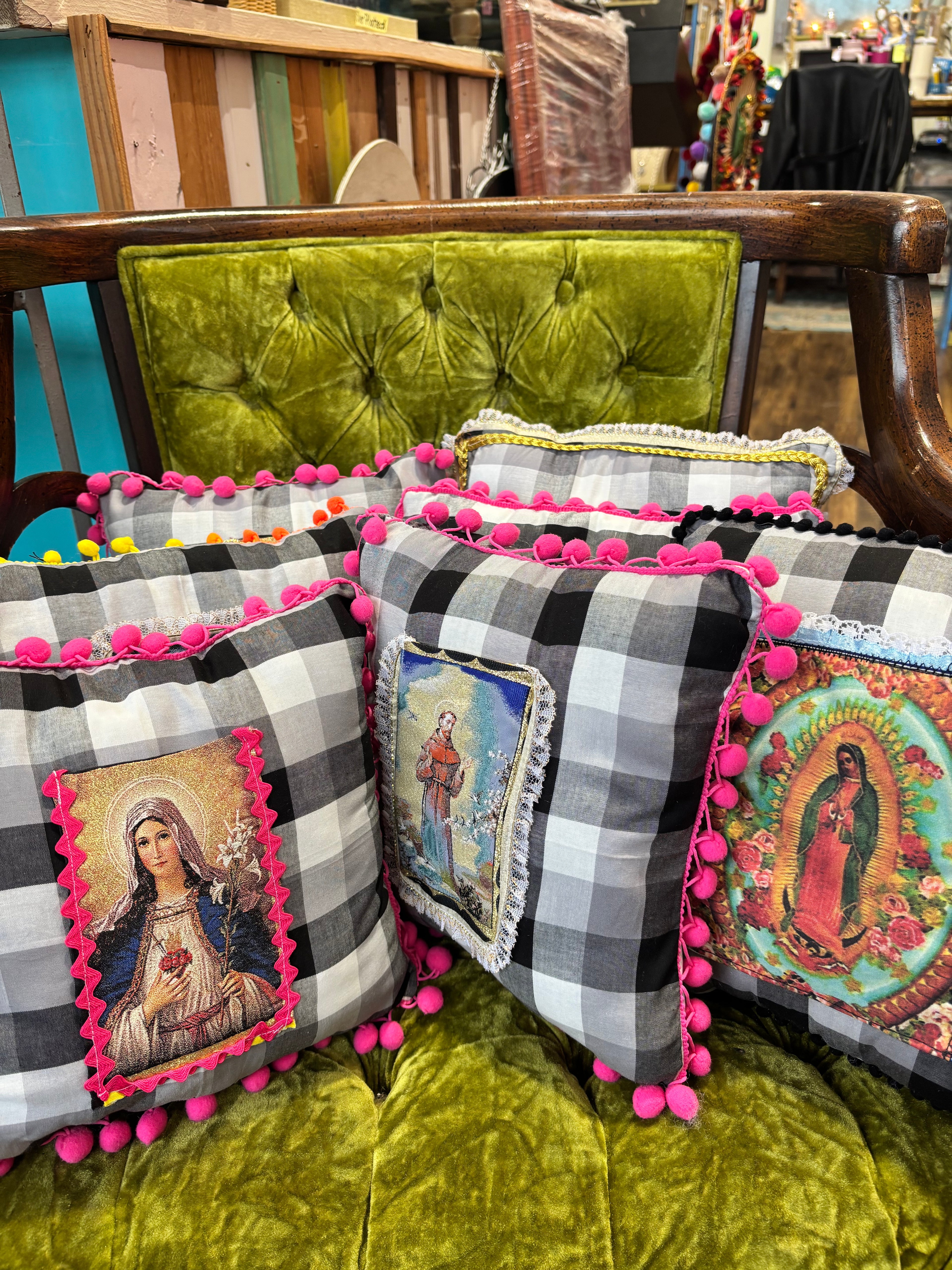 Saint Rosary Pillow