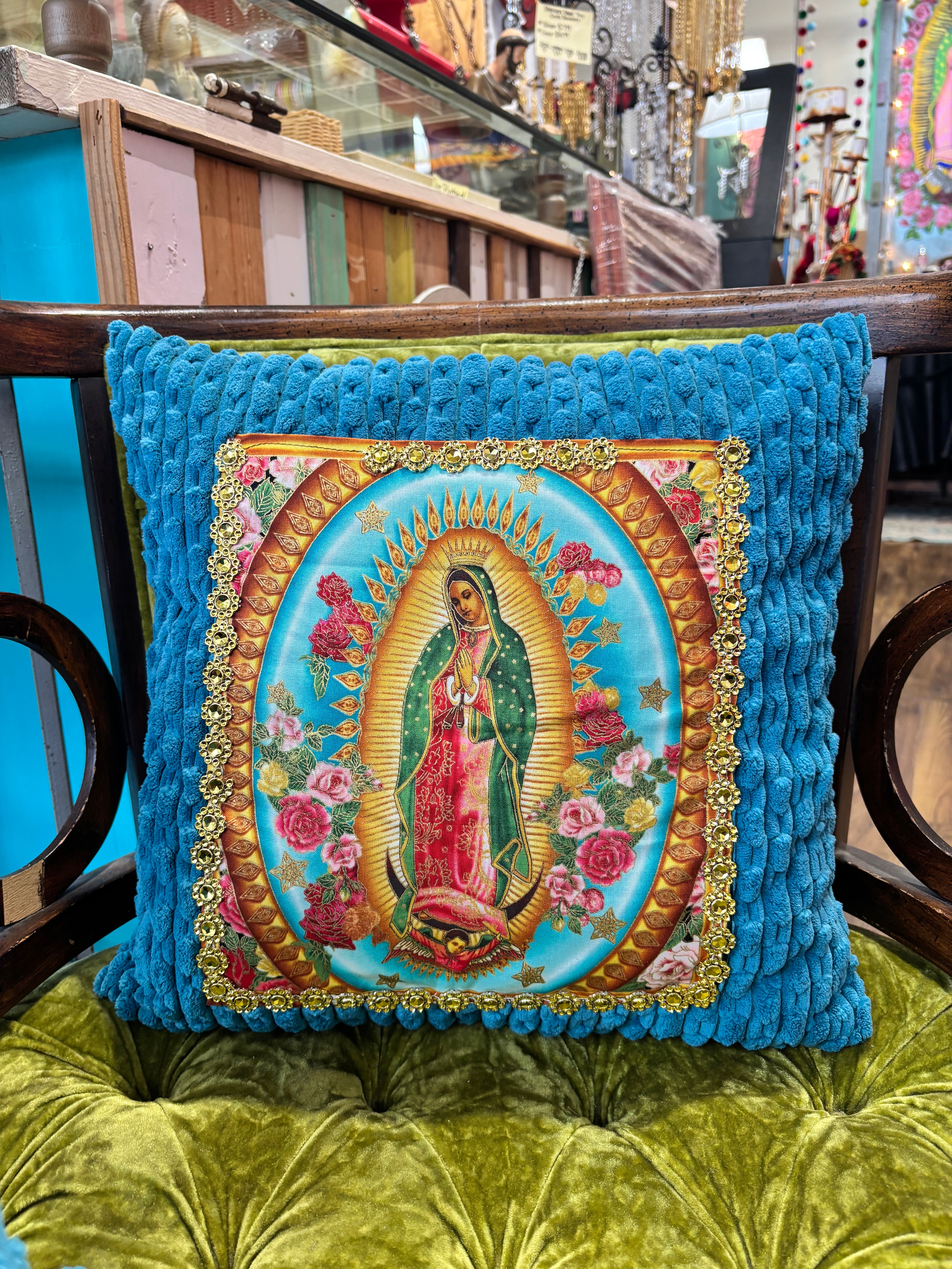 Saint Rosary Pillow
