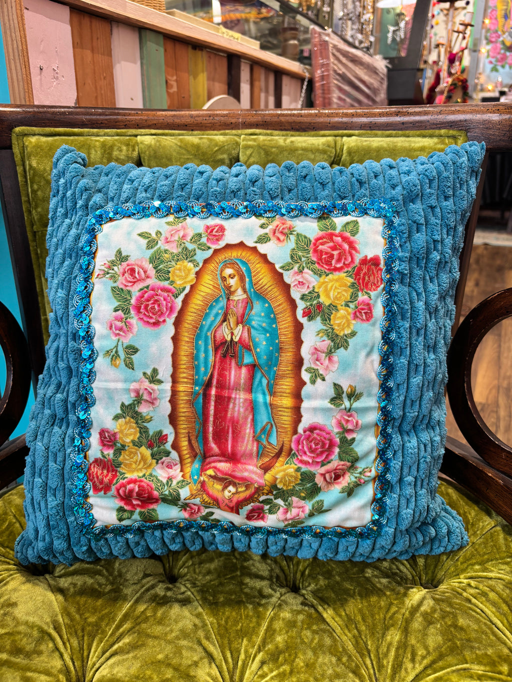 Saint Rosary Pillow