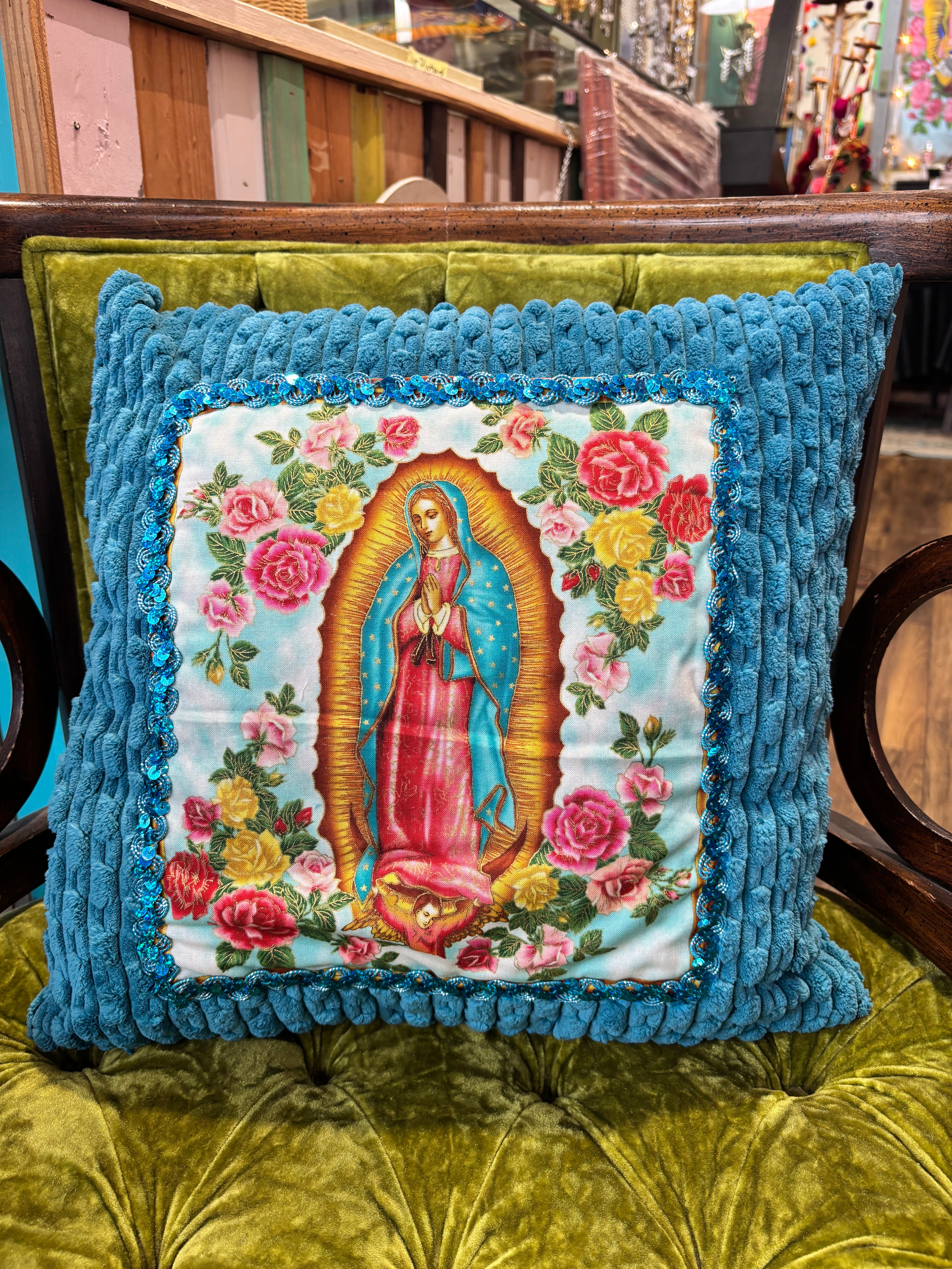 Saint Rosary Pillow