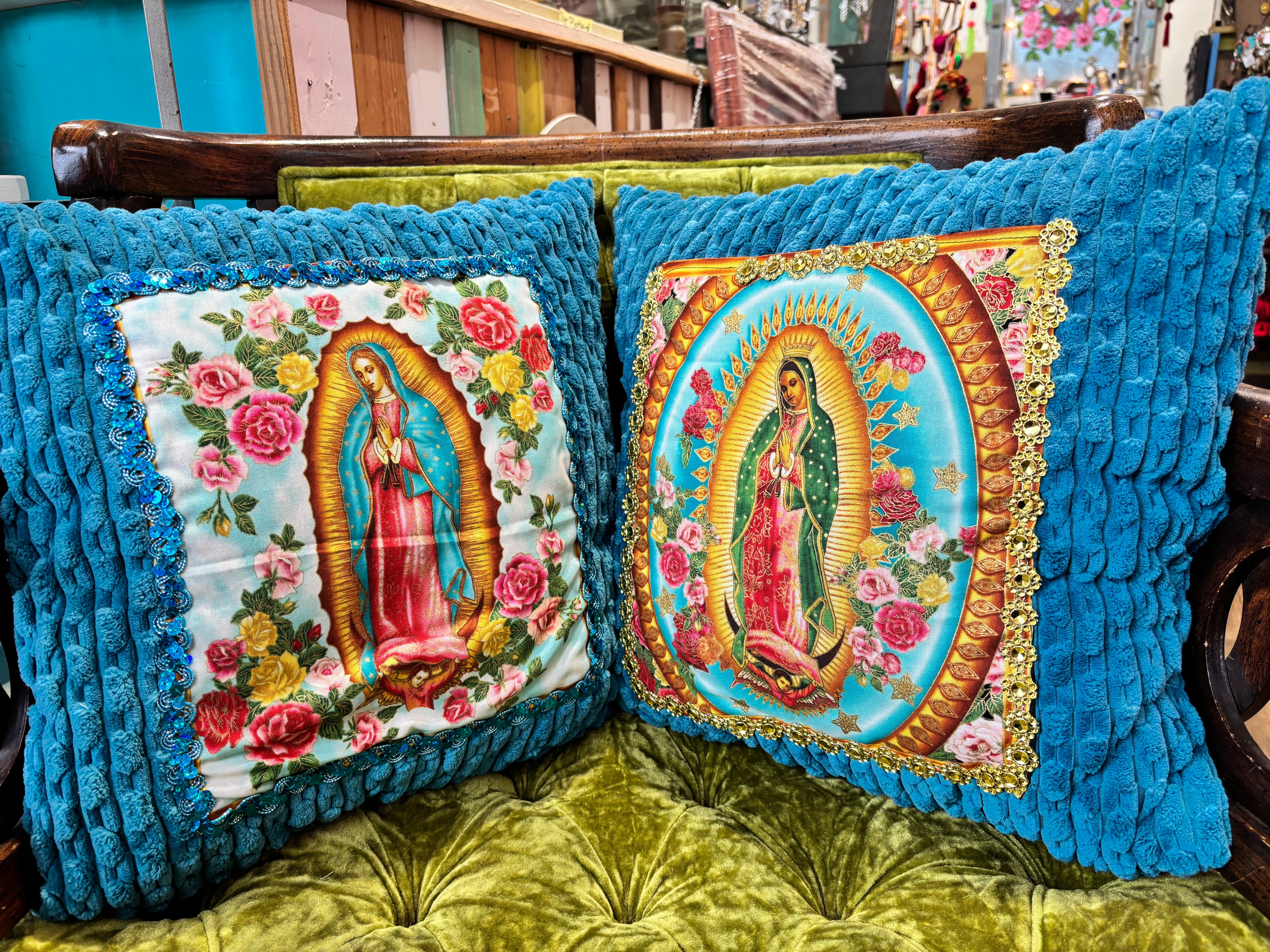 Saint Rosary Pillow