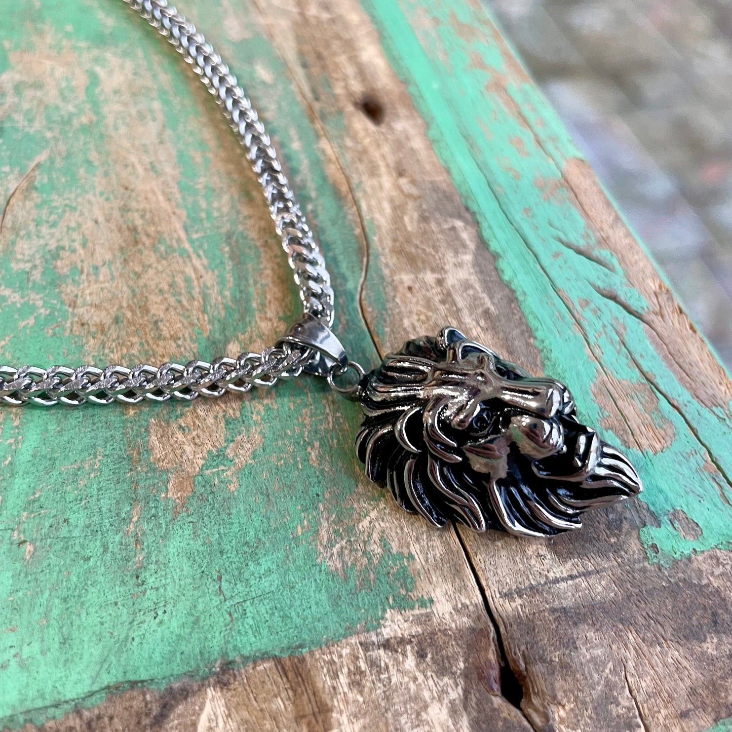 DeLeon Stainless Steel Chain Necklace