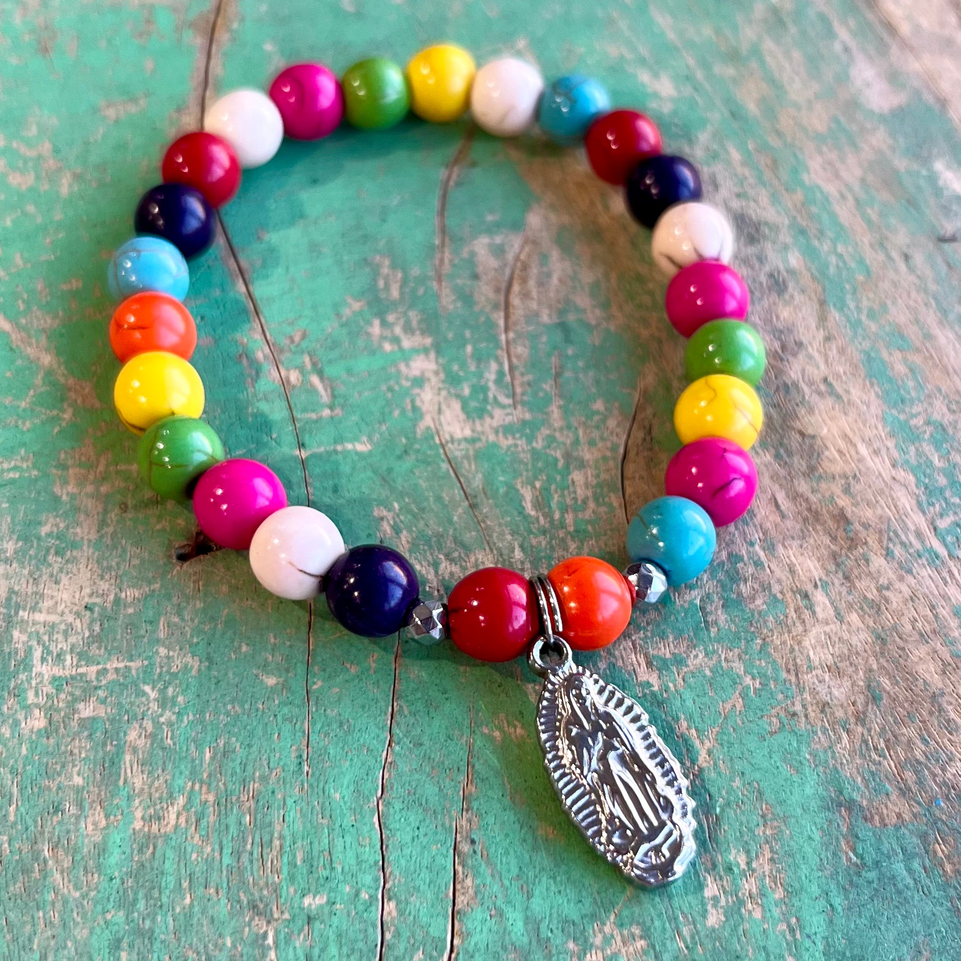 OLG Multicolor Howlite Bracelet