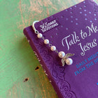White Pearl Angel Bookmarks