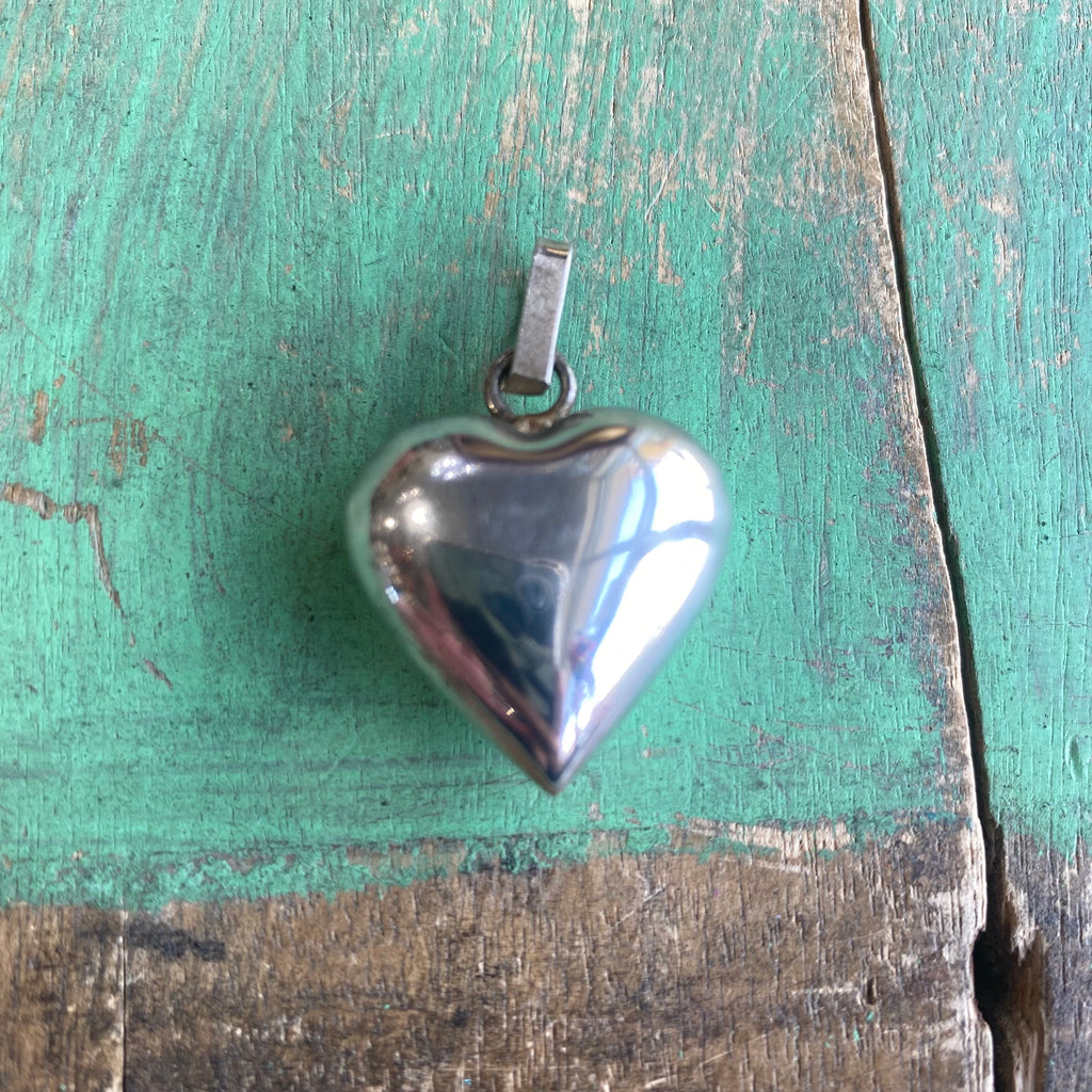 Sterling Silver Bubble Heart Charm