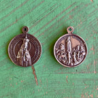 Our Lady of Fatima Double Sided Rounded Medal