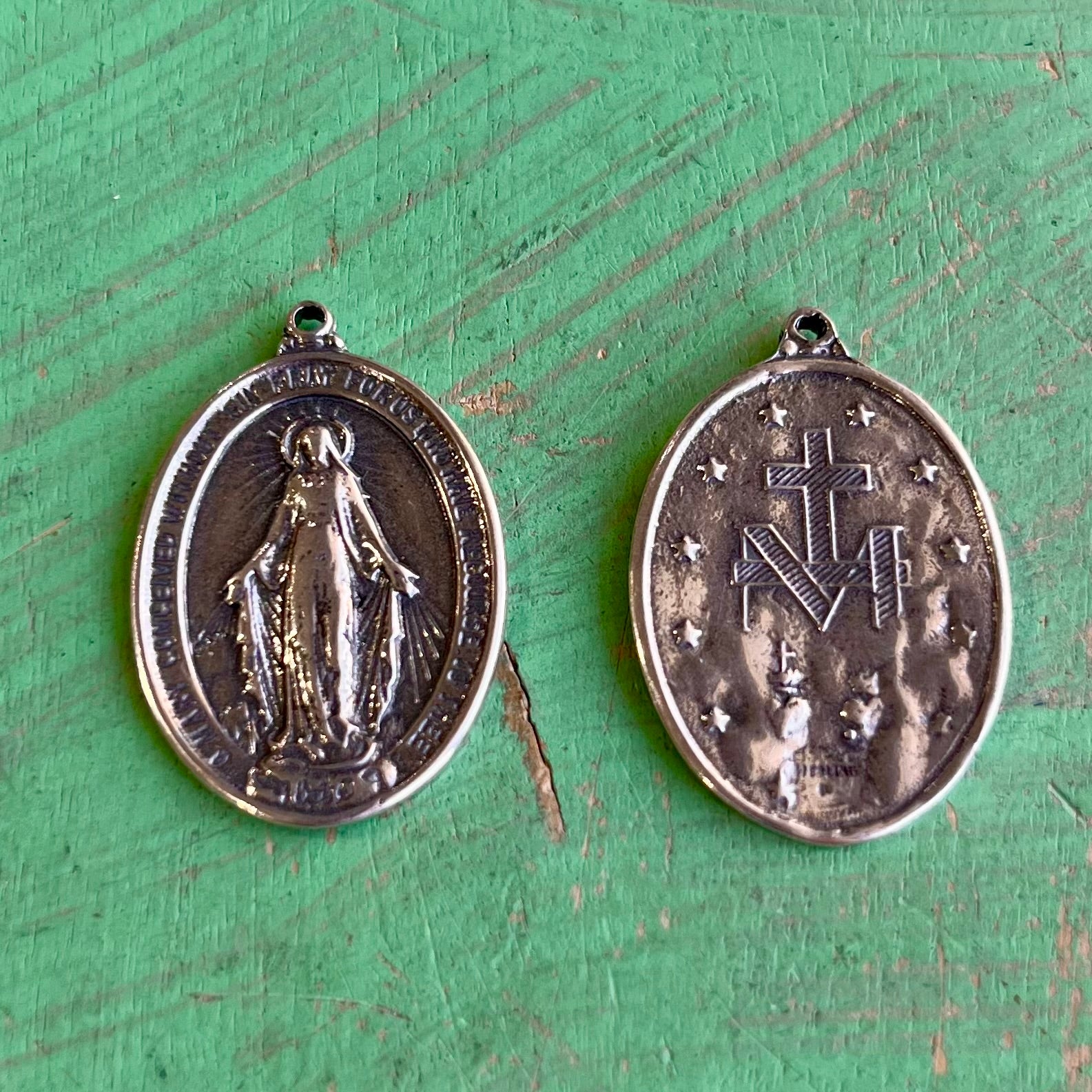Sterling Silver Miraculous Medals