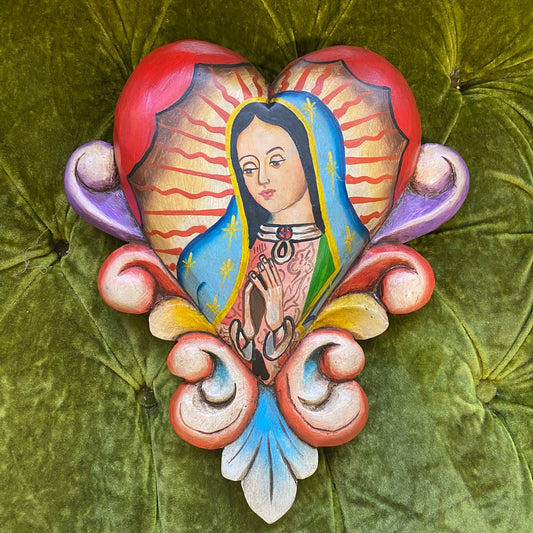 Our Lady of Guadalupe Milagros Heart