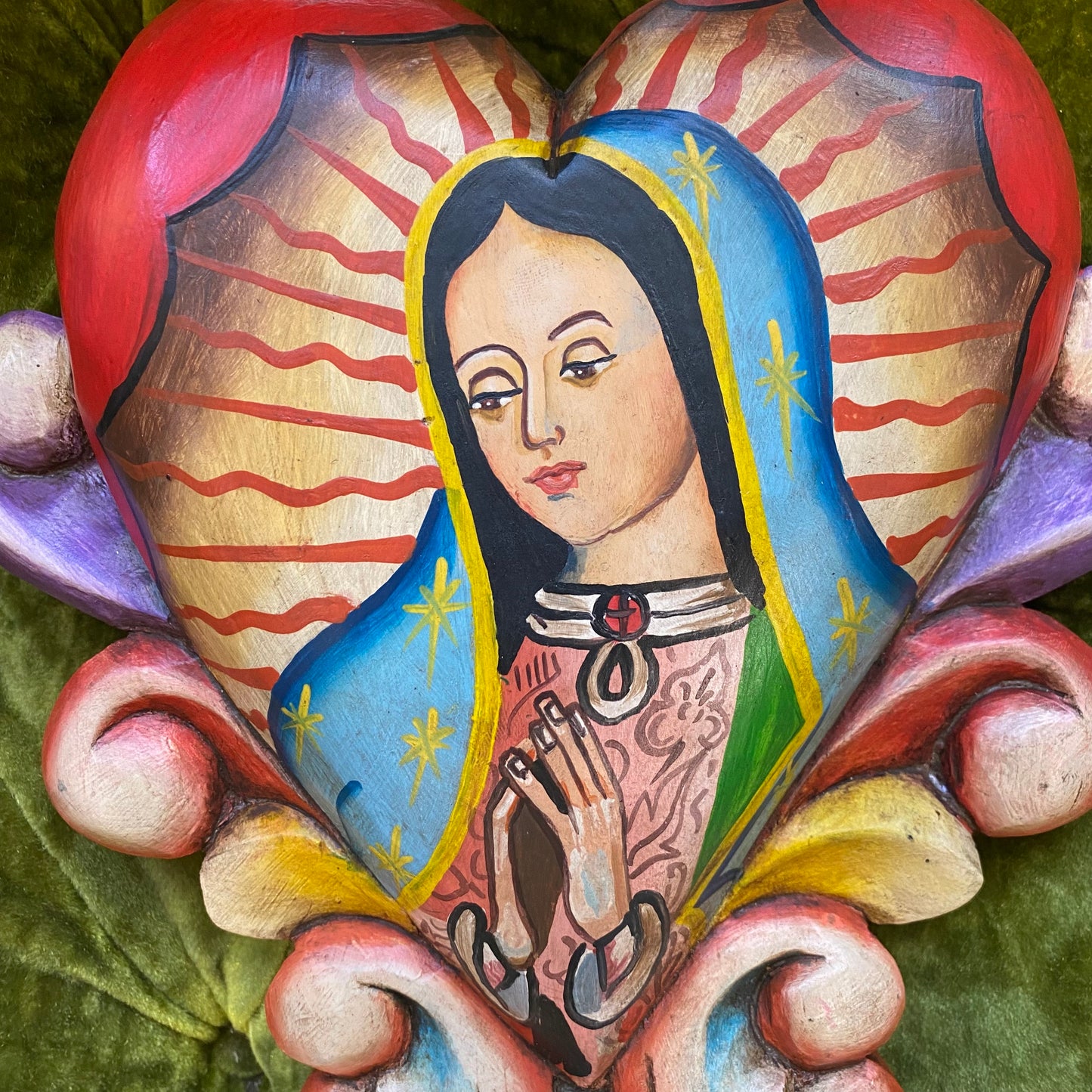 Our Lady of Guadalupe Milagros Heart