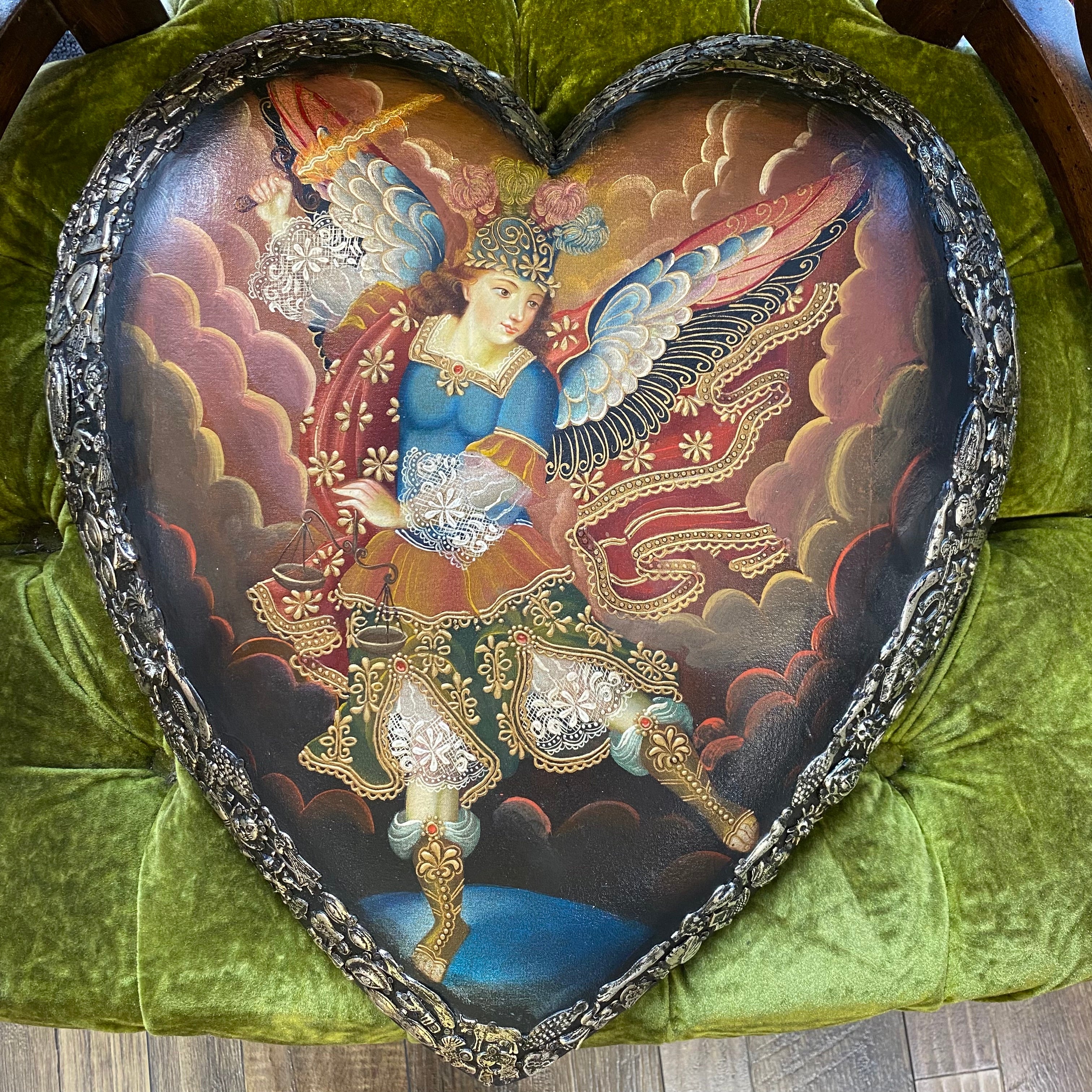 St Michael Milagros Heart