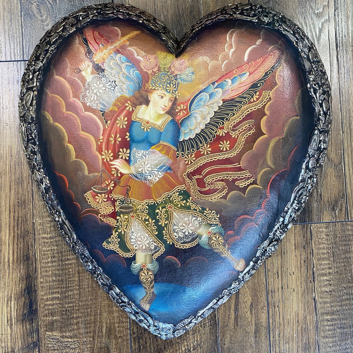 St Michael Milagros Heart