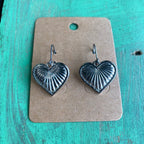 Shell Heart Necklace, Bracelet, and Earrings