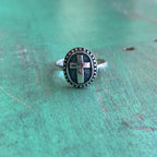 Sterling Silver Big Cross Ring