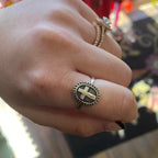 Sterling Silver Big Cross Ring