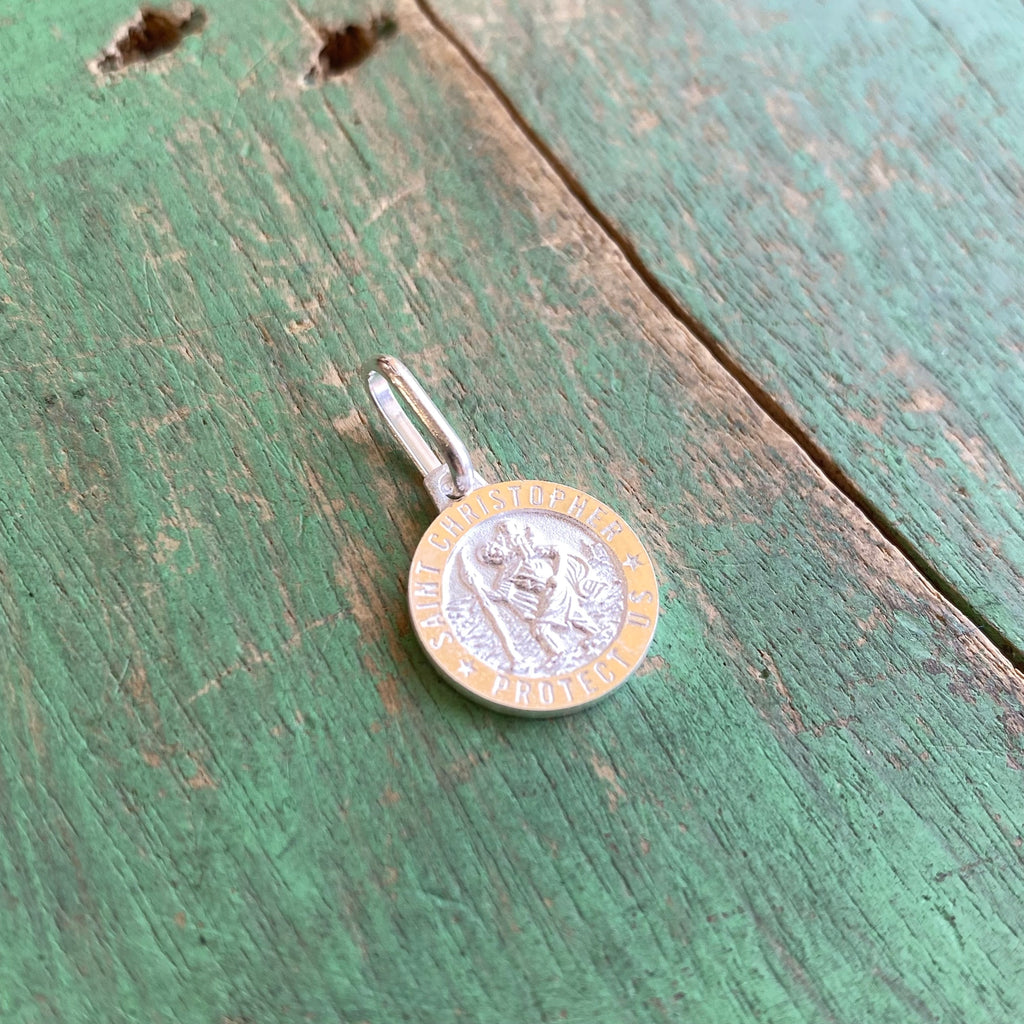 Sterling Silver St Christopher Charm