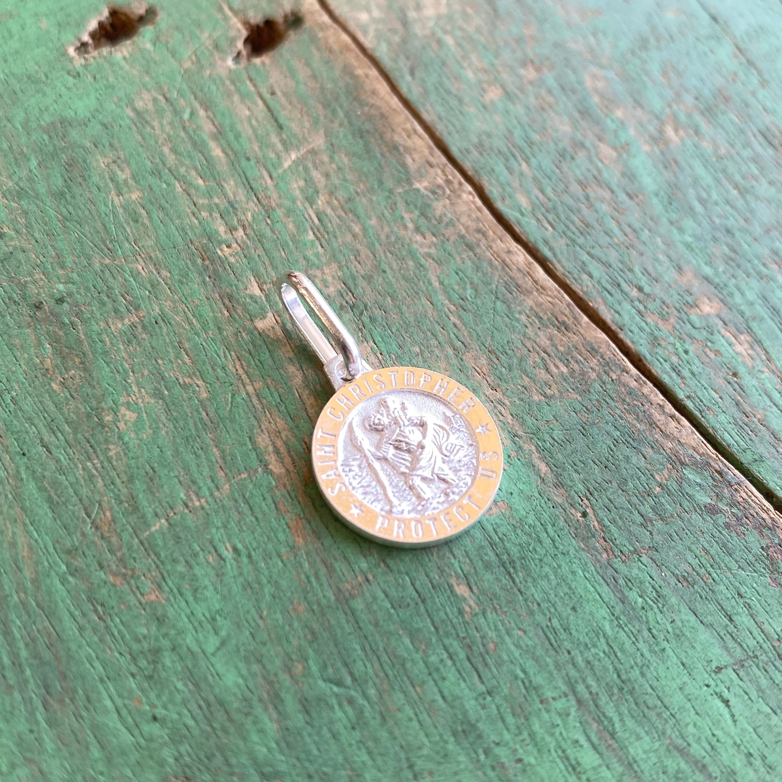 Sterling Silver St Christopher Charm