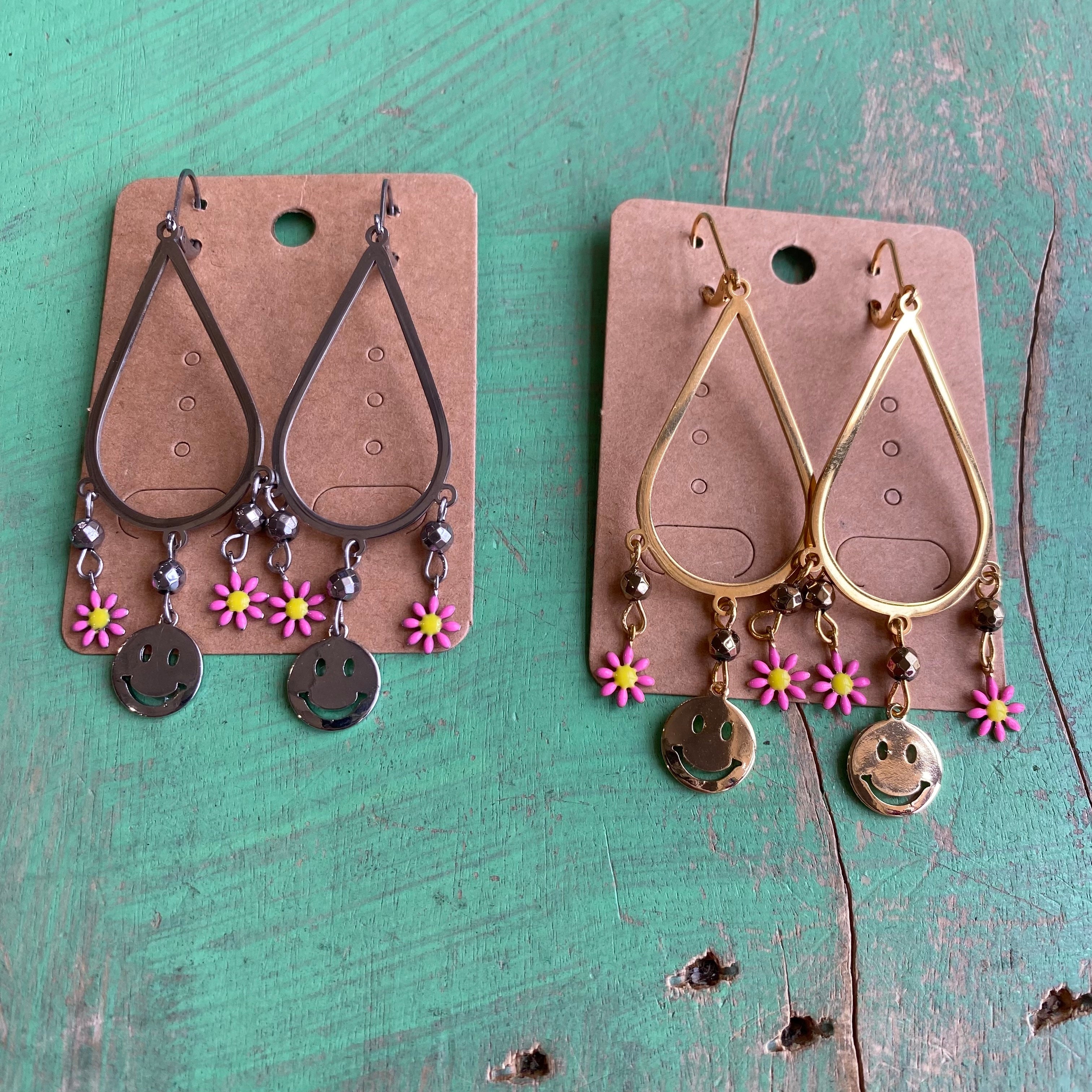 Groovy Happy Faith Earrings