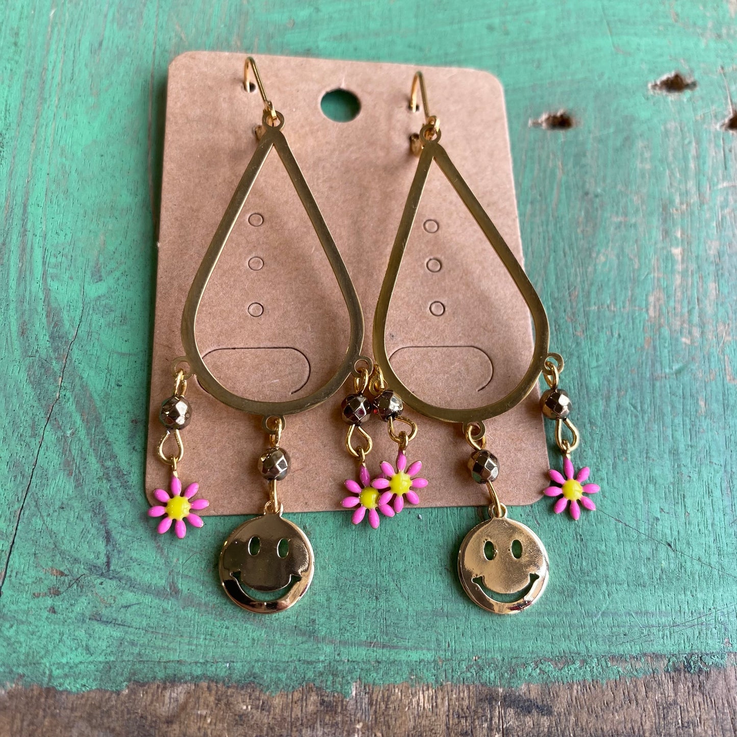 Groovy Happy Faith Earrings